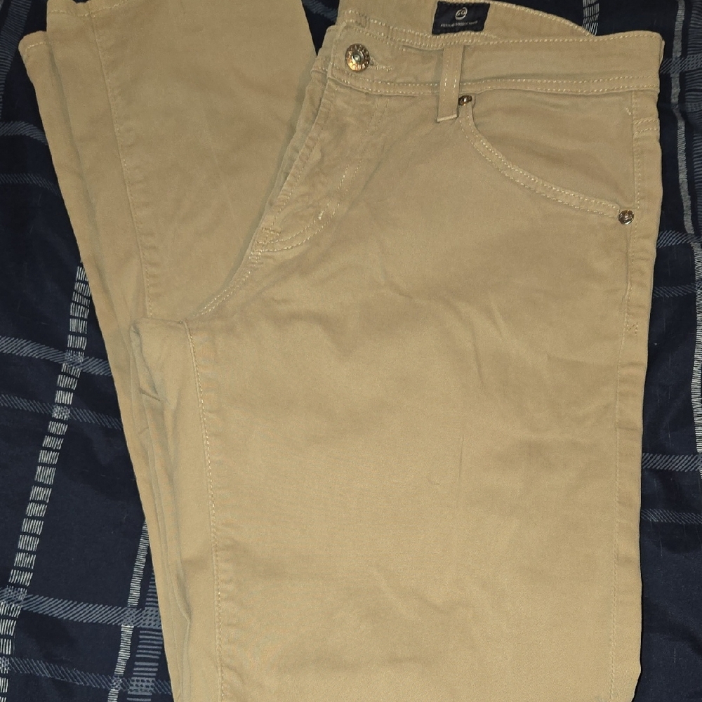 AG Adriano Goldschmied Men's 32x32 Tan Chinos